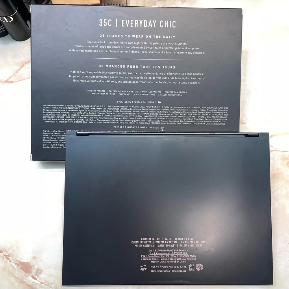 Morphe ~ ‘35C EVERYDAY CHIC’ ~ Eyeshadow Artistry Palette ~ VAULTED, RARE & HTF
